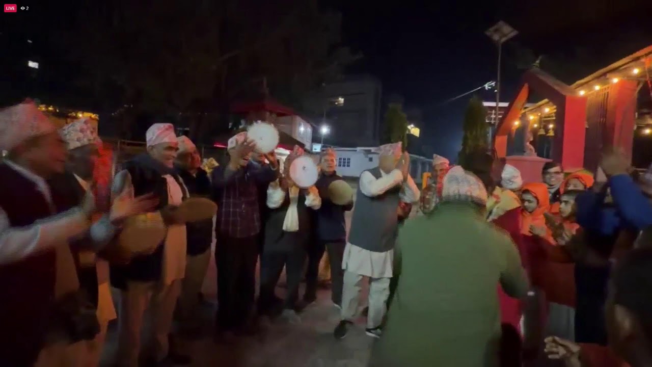 सन्ध्या गंगा आरती जालपा देवी राजघाट नुवाकोट