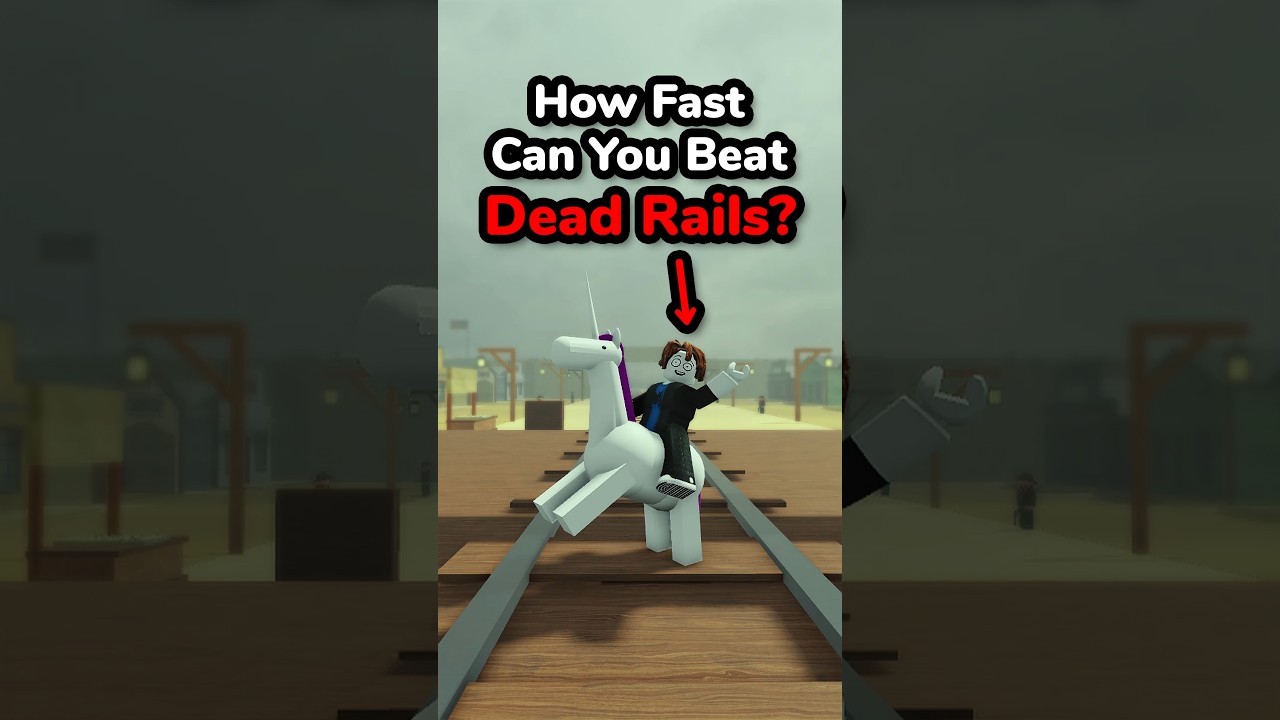 How FAST Can You BEAT Dead Rails?