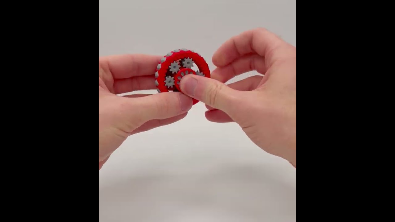 3D Printed Planetary Gear (link to files in description) #3dprinter #3dprinting #3dprinted #figets