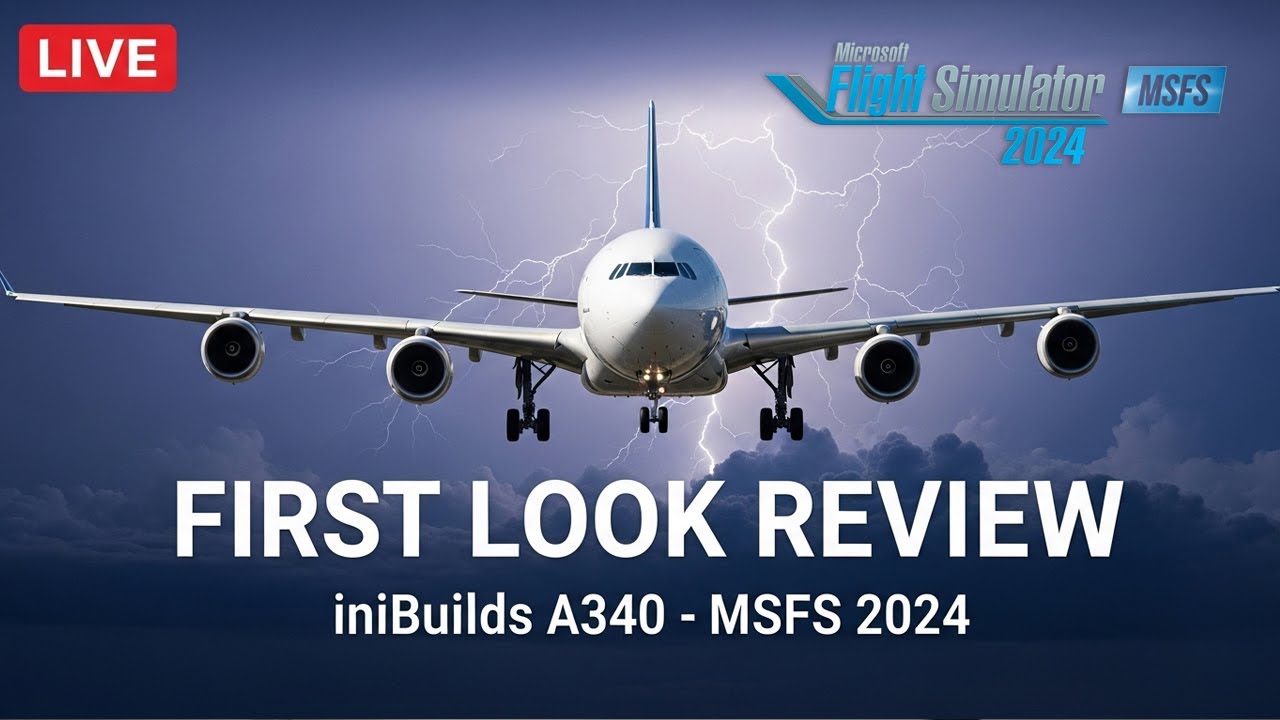 Flying the iniBuilds A340 in MSFS 2024 &mdash; Is It the Real Deal?