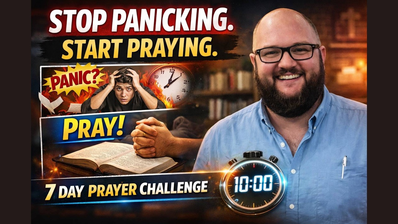 Stop Panicking. Start Praying (10-Minute “Prayer Training” Challenge) | HCU Chapel