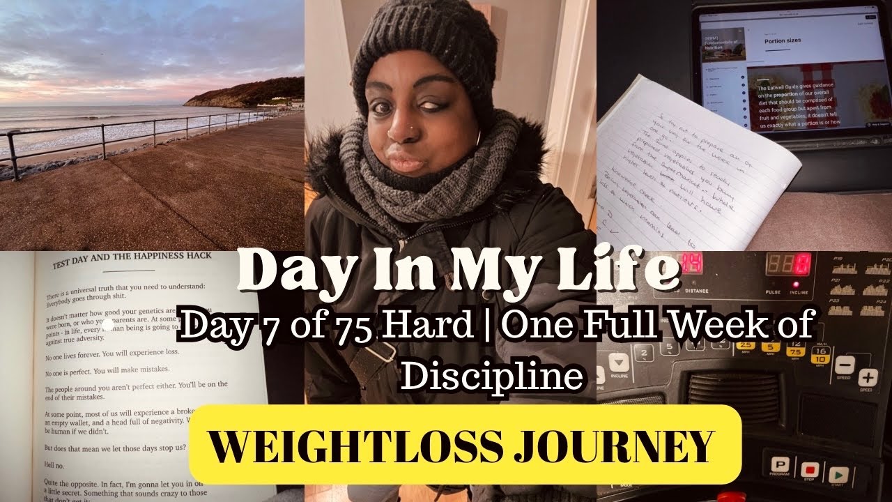 Day 7 of 75 Hard | One Full Week of Discipline 💪👊🤩🏆(Day in My Life)