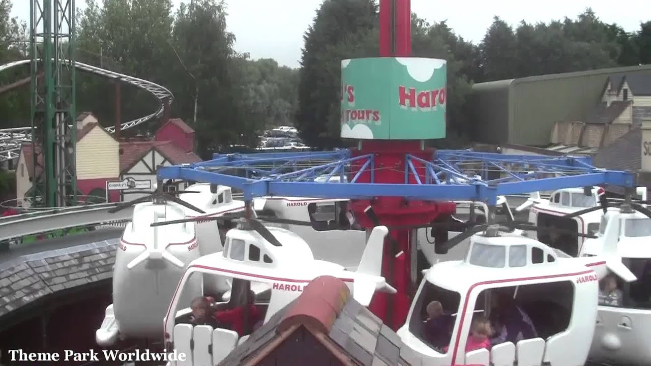 Winston's Whistle Stop Tour On Ride POV - Drayton Manor