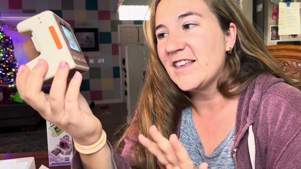 Everything thats included and printing demo - Kids Camera Instant Print