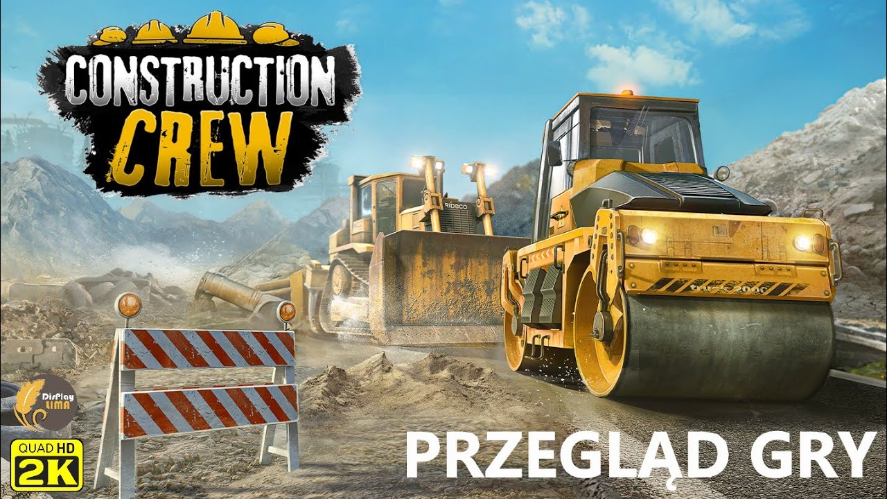 Construction Crew 🪏📢New construction simulator? Is it worth playing? 🪏📢Game Review 2k60p