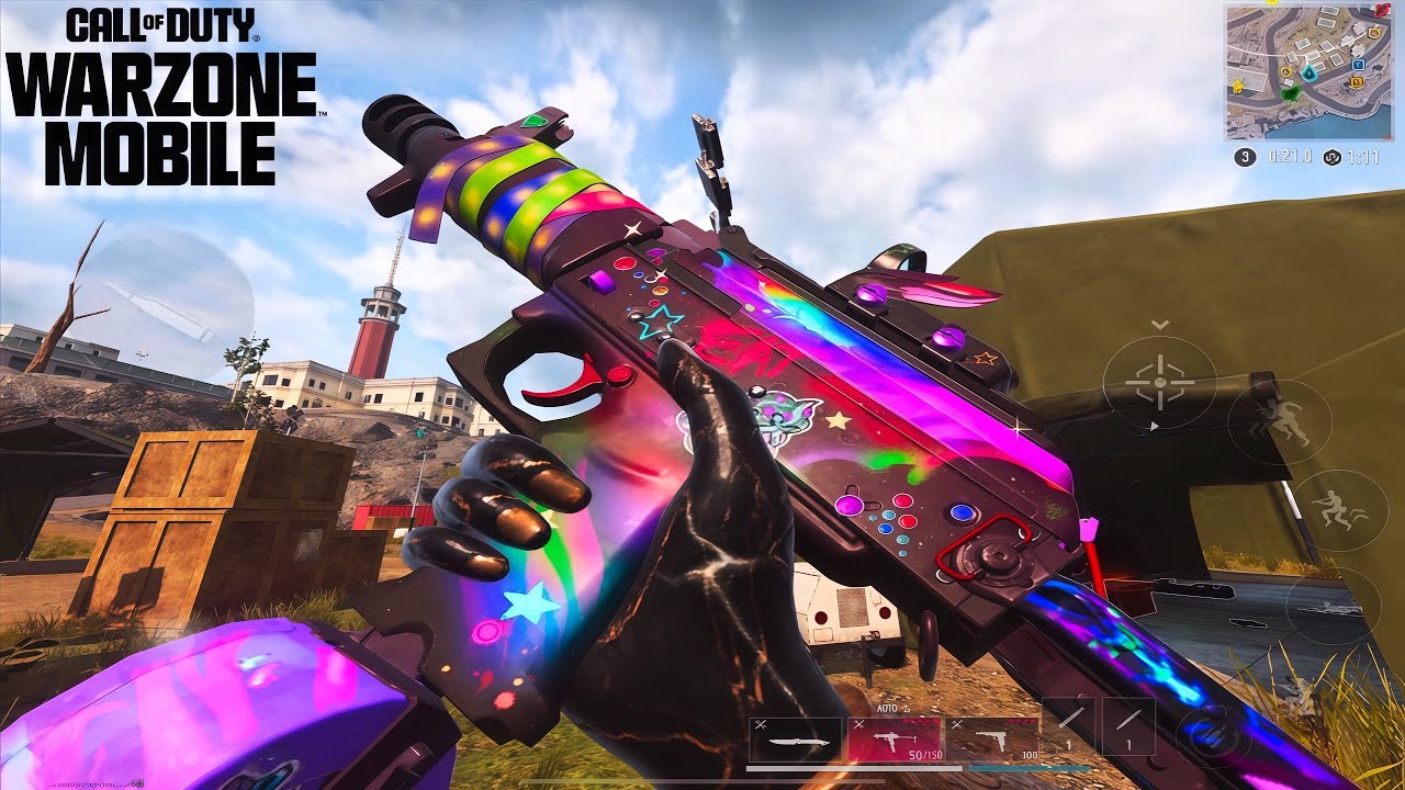 WARZONE MOBILE 8 GB RAM 4.5.2 VERSION MAX GRAPHICS GAMEPLAY 