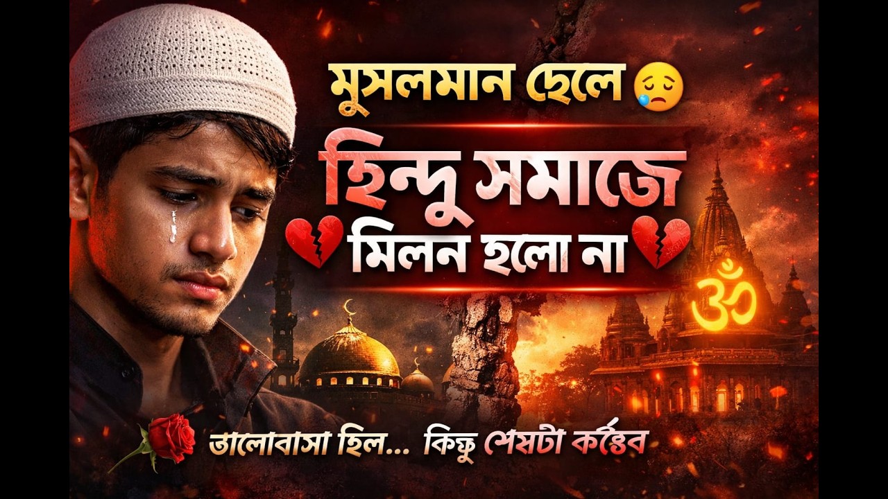 ছেলে মুসলমান মে হিন্দু আমাদের সমাজের জন্য হলনা তাদের মিলন