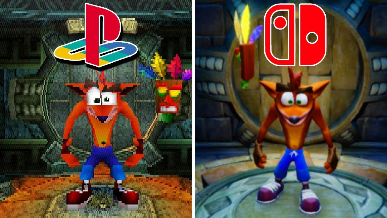 Crash Bandicoot 2 Cortex Strikes Back (1997) PS1 vs Nintendo Switch (Which One is Better?)