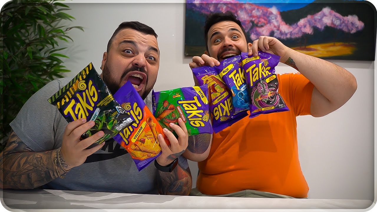 PROVIAMO i GUSTI delle TAKIS INTROVABILI - 