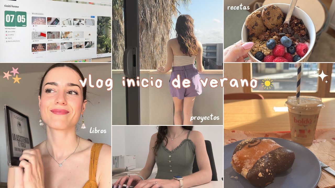 reset de verano 🌞 | libros, recetas, proyectos creativos y teatro