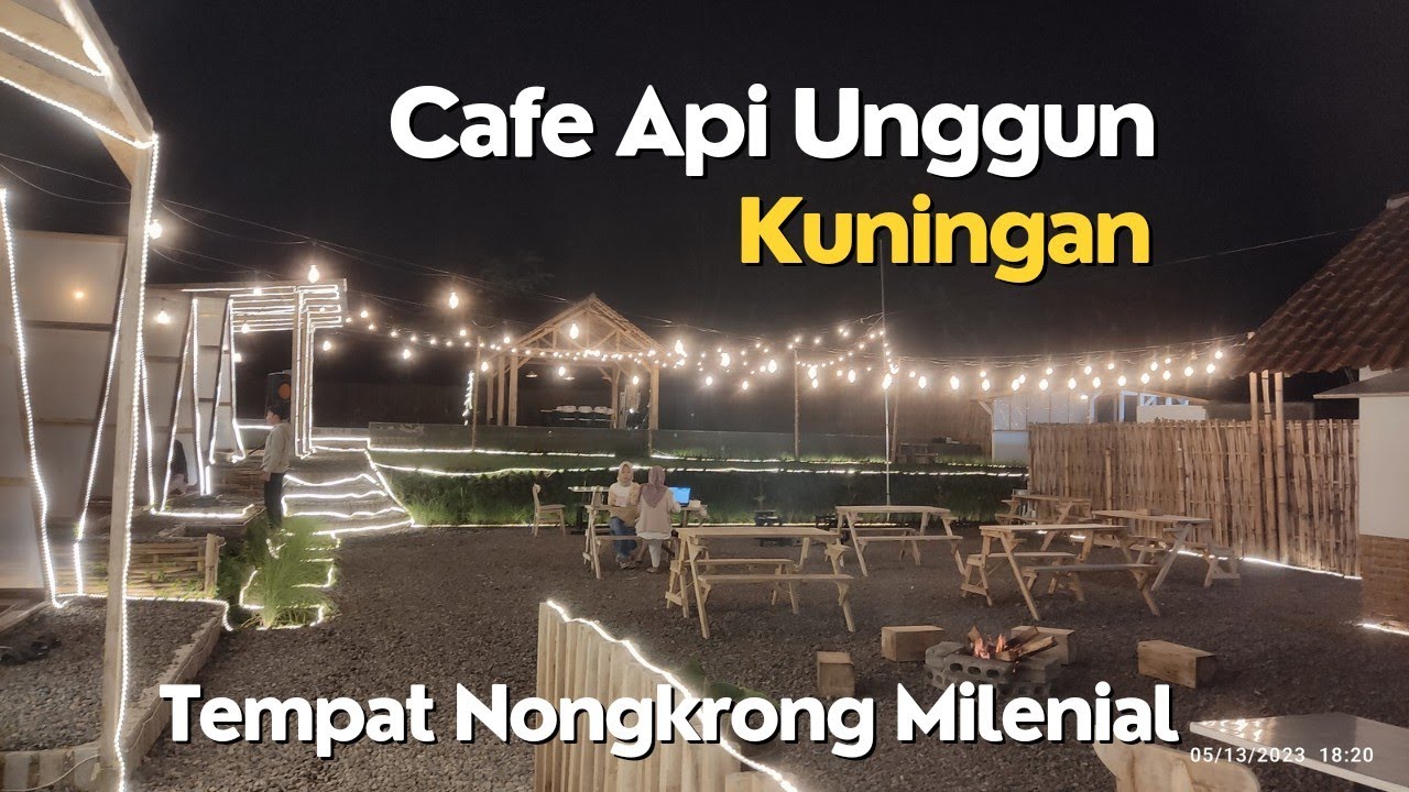 Cafe Api Unggun Kuningan, Tempat Nongkrong Milenial