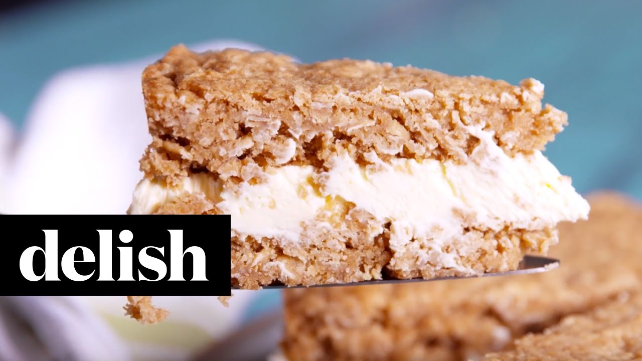 Giant Oatmeal Cream Pie | Delish
