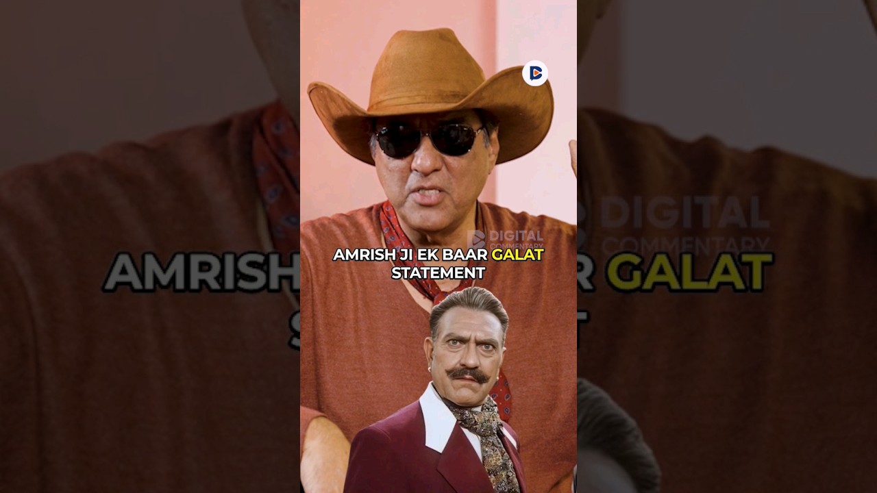 Amrish Puri Rejected Shaktimaan Show! 😲 Mukesh Khanna's Talks About Amrish Puri #Shorts