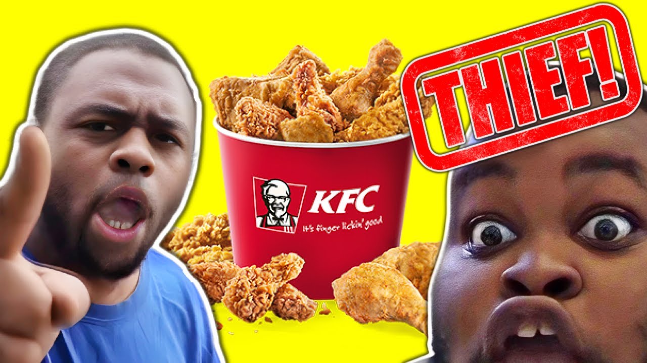 SEFUS STEALS TWO CHICKEN WINGS & SIGGAS RAGES!