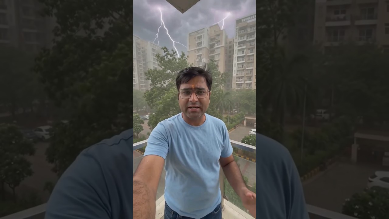 Sudden Weather Change in Delhi-NCR: Dust Storm Hits Noida, Heatwave Continues in UP #Noida #DelhiNCR