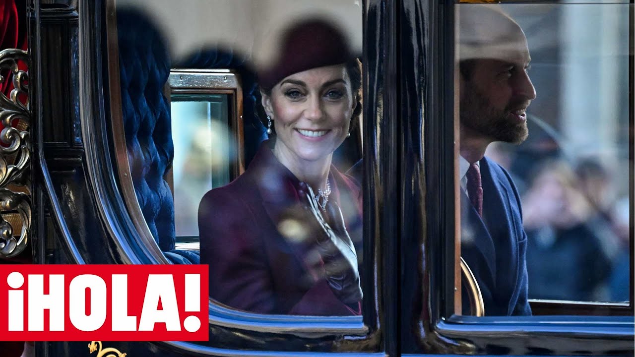 Kate Middleton vuelve a la primera fila 'royal' con la visita de Estado del Emir de Catar a Londres