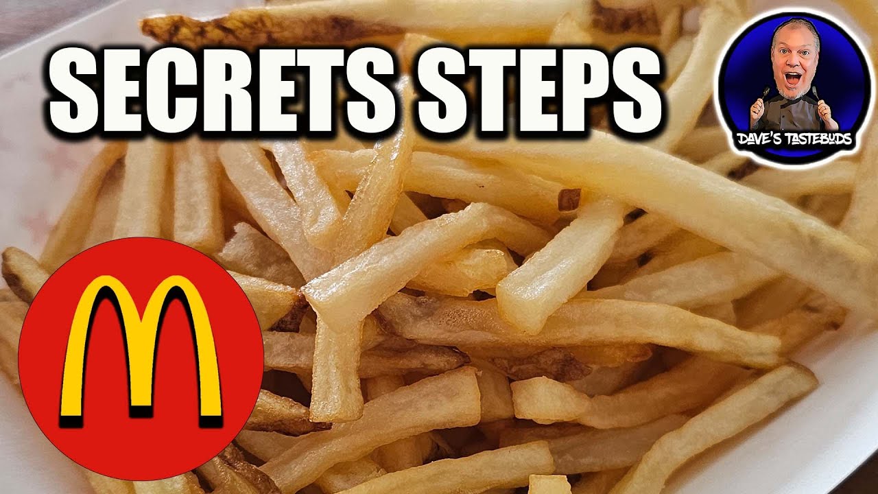 McDonald’s Fries at Home 🍟 All the Secrets!