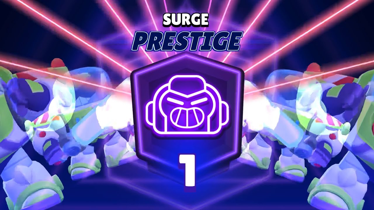 SURGE auf PRESTIGE 1 gepusht! 😱 Solo-Showdown | Brawl Stars