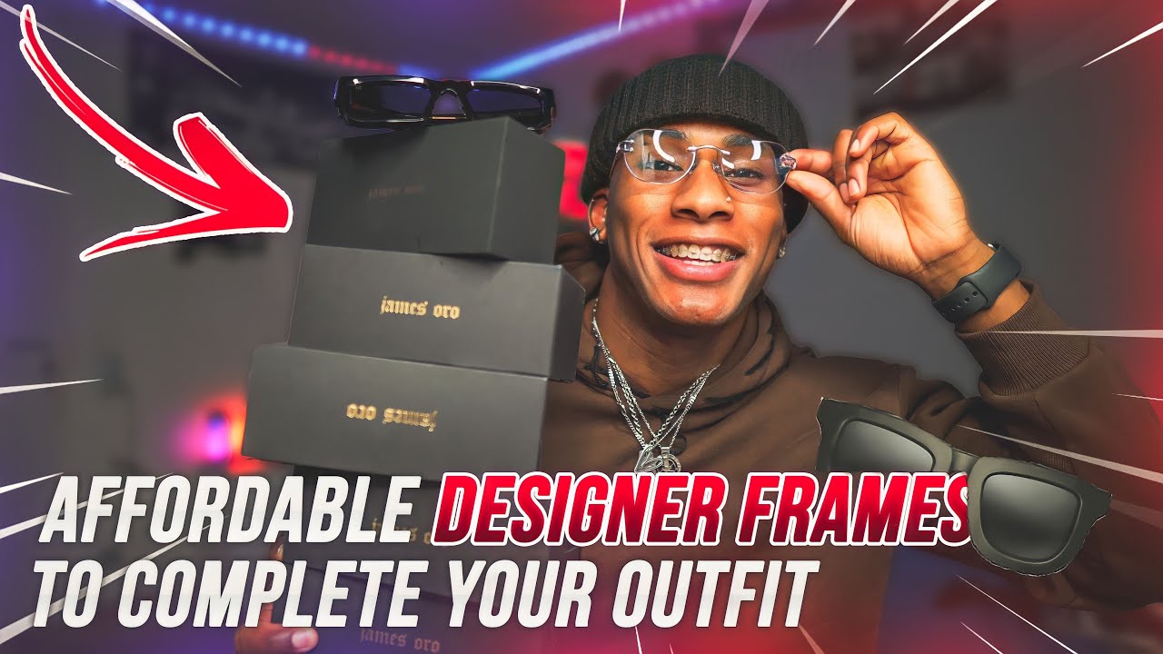 Mens Sunglasses/Frames HAUL || JAMES ORO FRAMES Review/Unboxing 🕶🔥