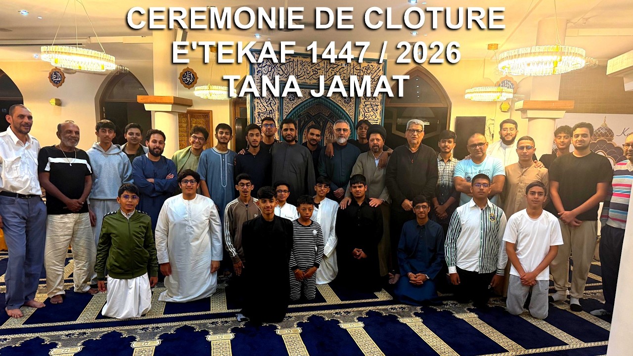 Cérémonie de Clôture E'TEKAF 1447