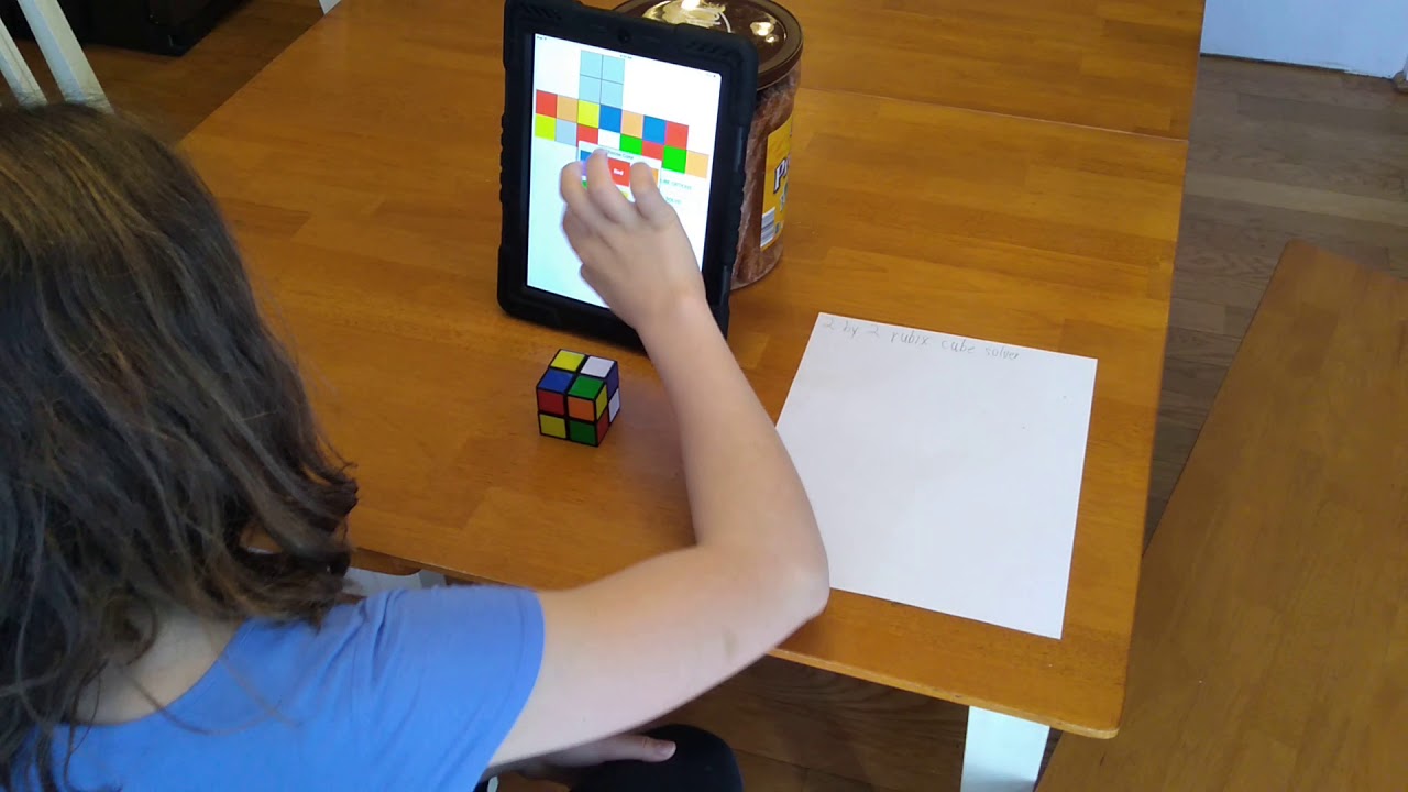How to use the iPhone and iPad app Pocket Cube Solver by Morgan