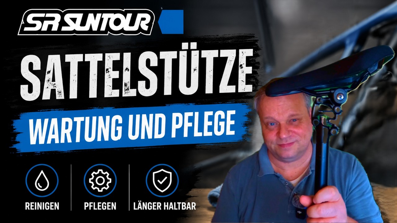 SR Suntour Sattelstütze - Wartung und Pflege