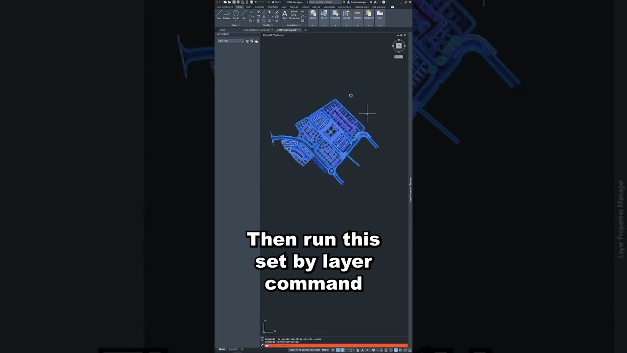 AutoCAD - How to quickly clean a drawing