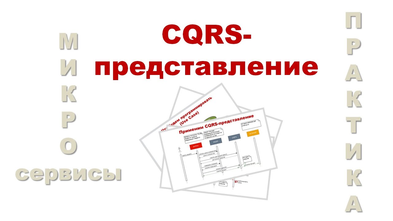 Микросервисы. Практикум. Видео 3. CQRS-представление