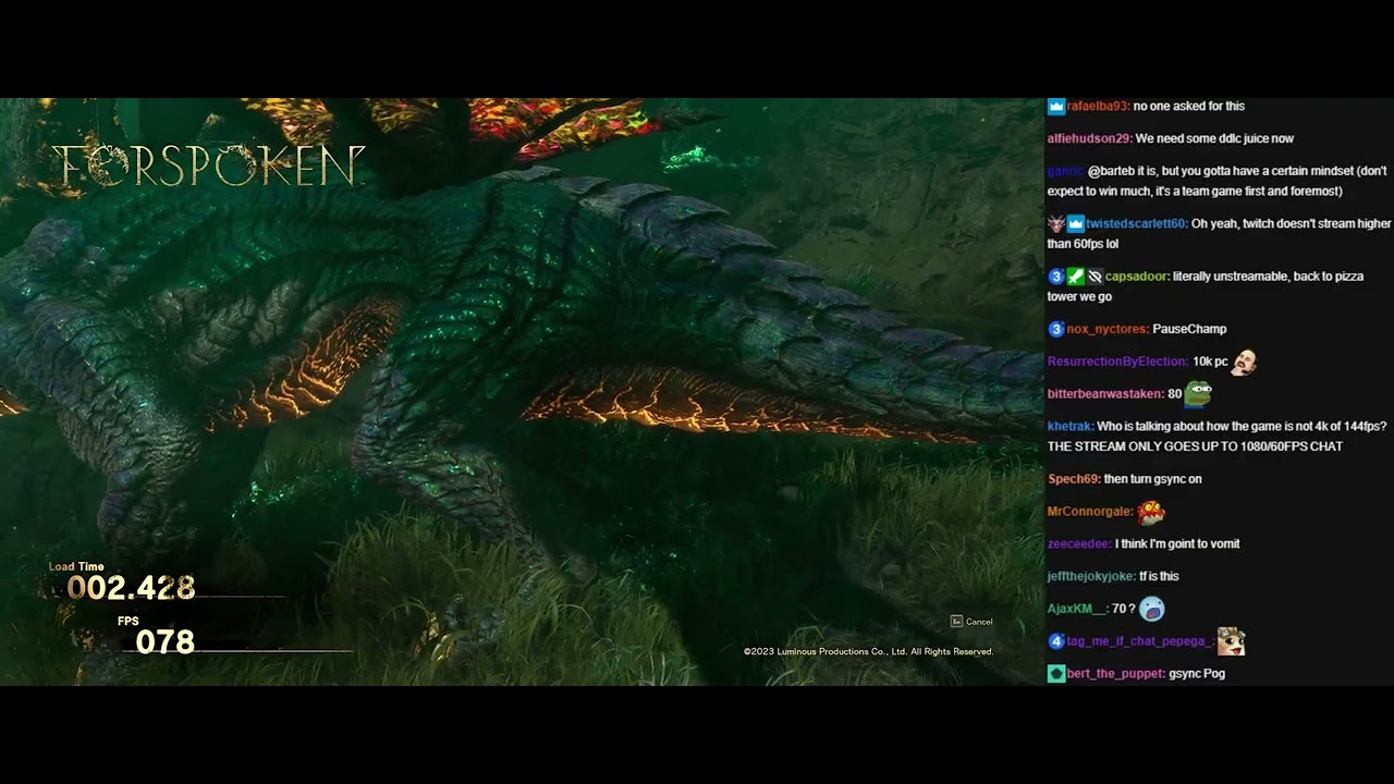 Joseph Anderson FORSPOKEN stream 1 with chat [03/03/2023]