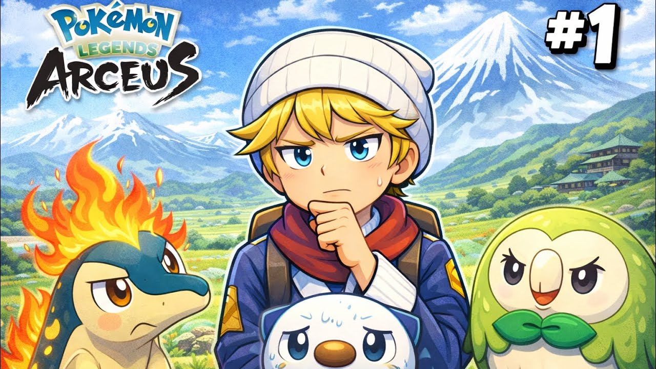 Pokemon Legends Arceus #1 - The TOUGHEST choice in any game!