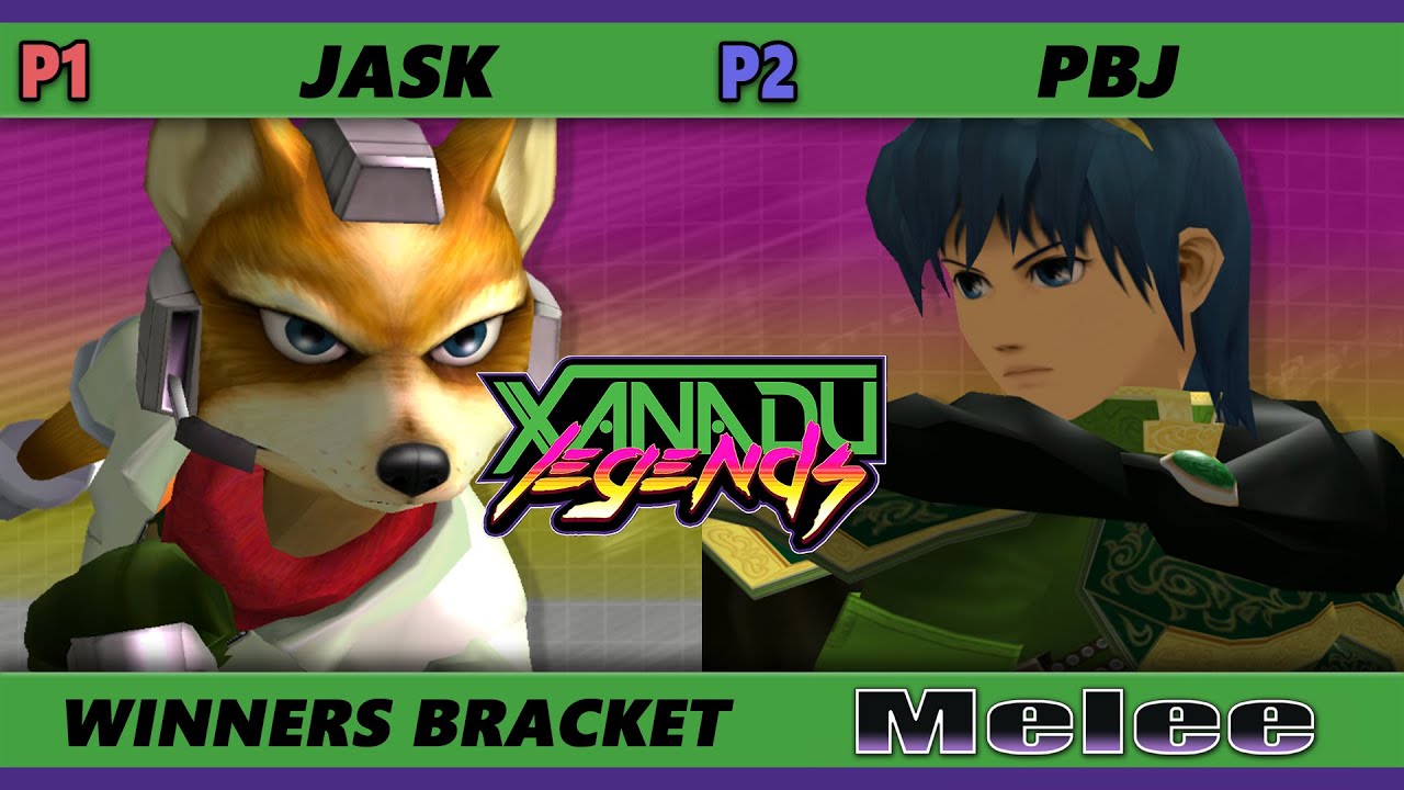 Xanadu Legends - Jask (Fox) Vs. PBJ (Marth) Smash Melee - SSBM