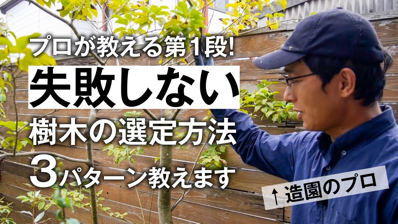 プロが教える第1弾！失敗しない樹木の剪定方法３パターン教えます。