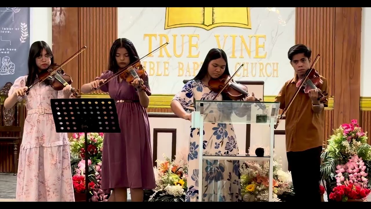 God Makes No Mistakes | Violin & Piano | TRUE VINE BIBLE BAPTIST CHURCH, San Pablo City, Laguna
