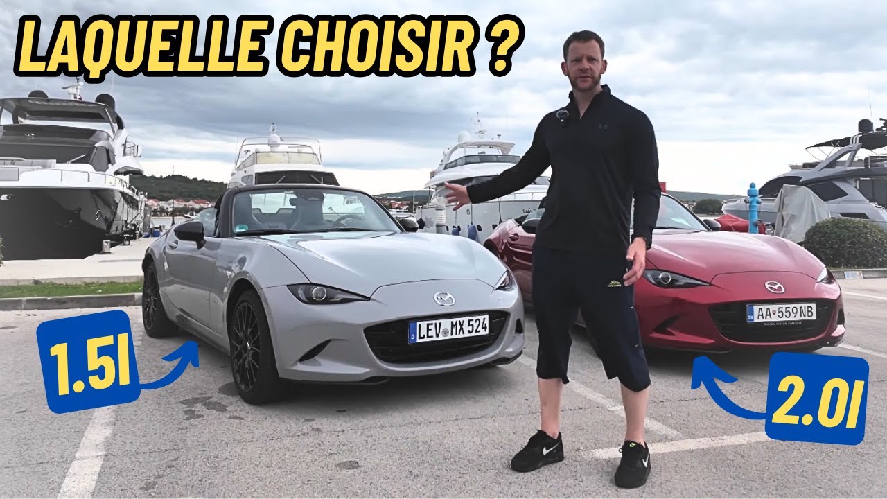 Essai de la Mazda MX-5 2024 - 2 Motorisations mises à l'épreuve !