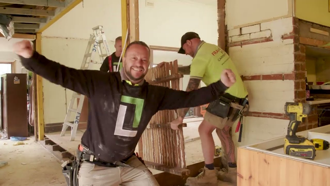Episode 2- Country House Facelift. Walt Collins renovates an old farmhouse in regional Australia