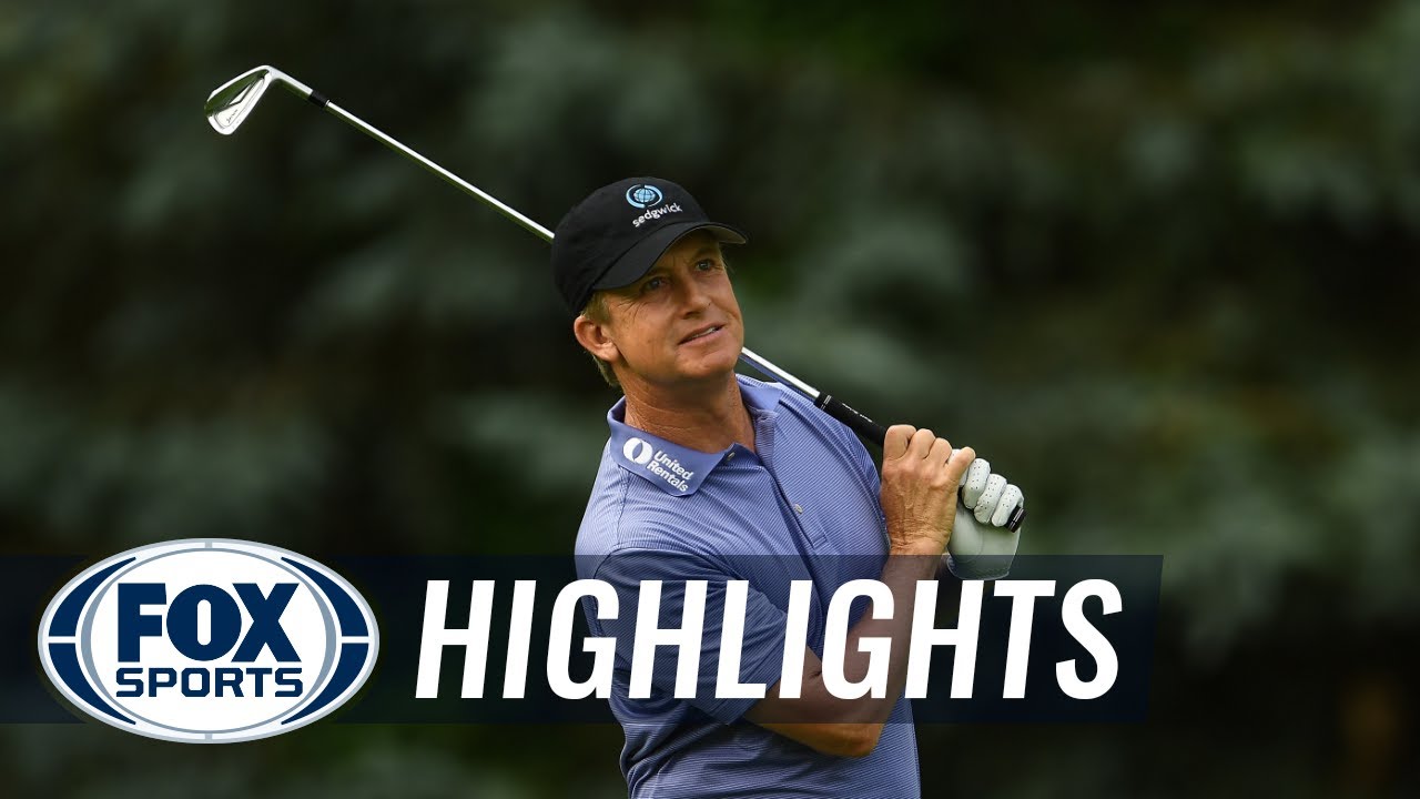 Round 1: David Toms, Vijay Singh, Kirk Triplett and more | 2019 U.S. SENIOR OPEN HIGHLIGHTS