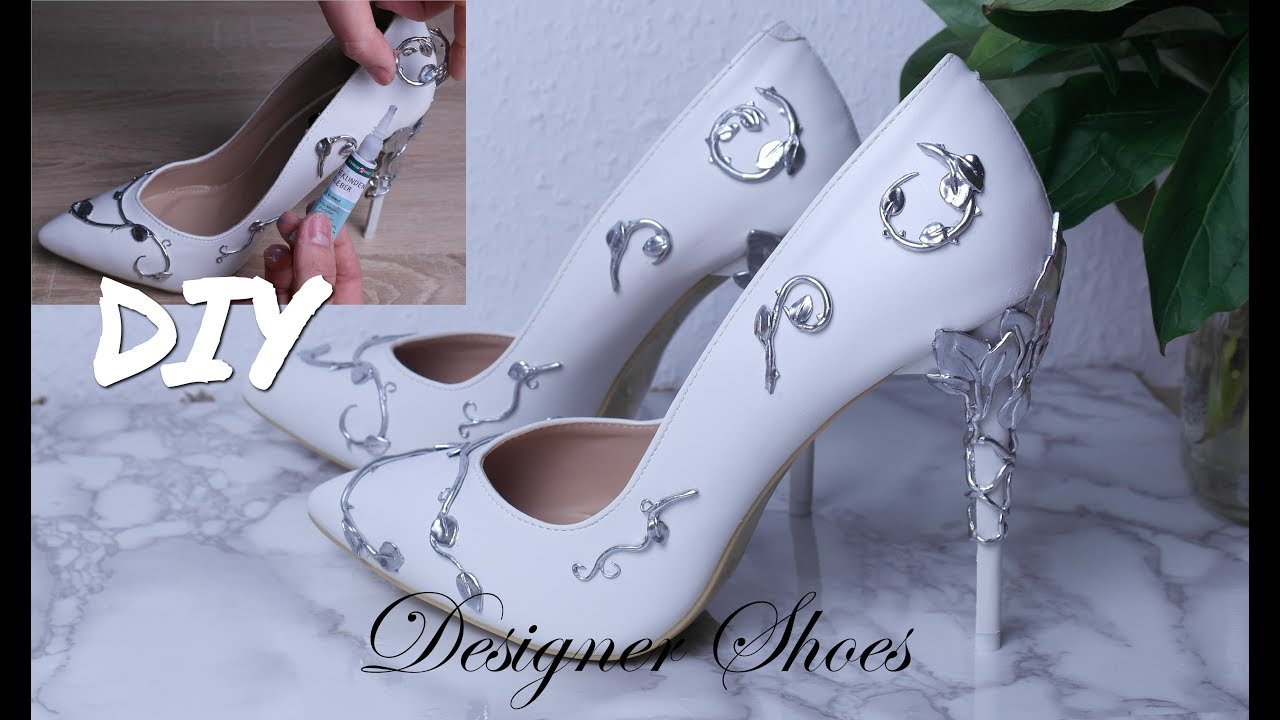DIY DESIGNER SHOES / RALPH AND RUSSO EDEN PUMPS / POLYMER CLAY