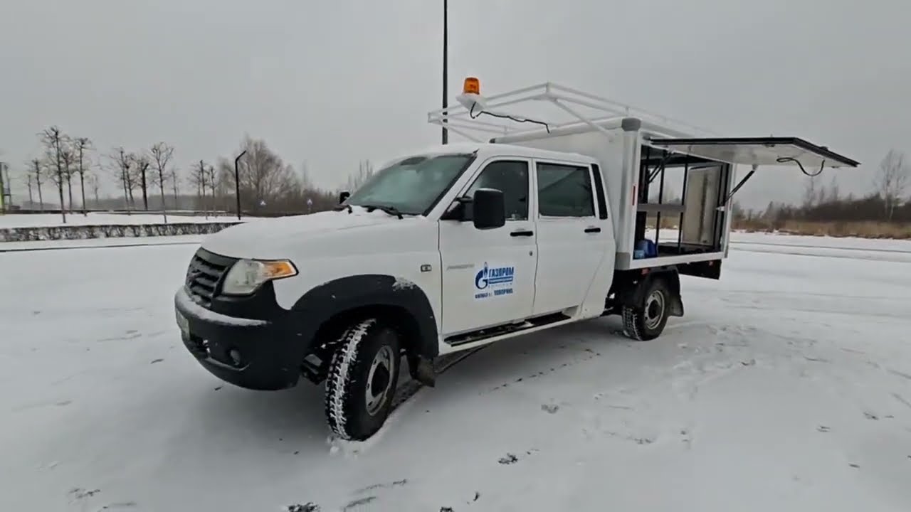 Аварийный автомобиль газовой службы уаз профи