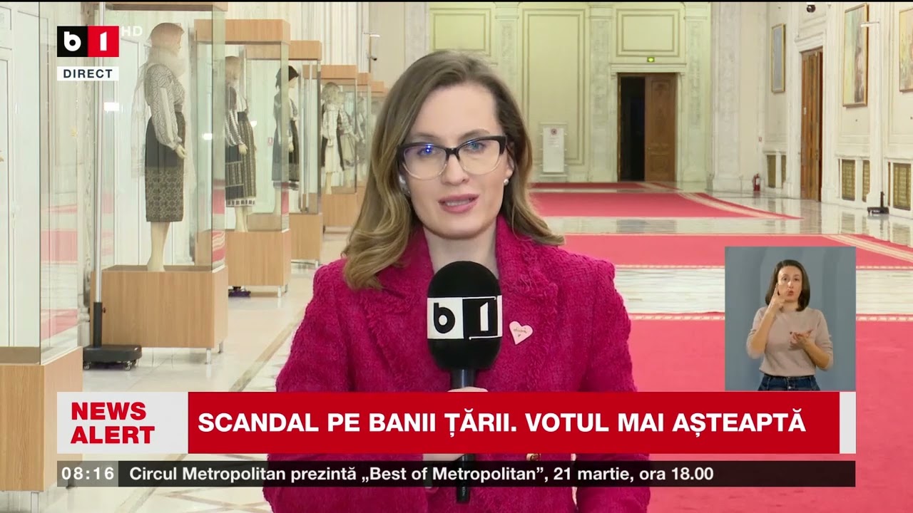 CIRC PE BANII ROMÂNILOR ÎN PARLAMENT. BLOCAJ TOTAL ÎN COALIȚIE  BUGETUL ÎN OFFSIDE_Știri B1TV_19 mar