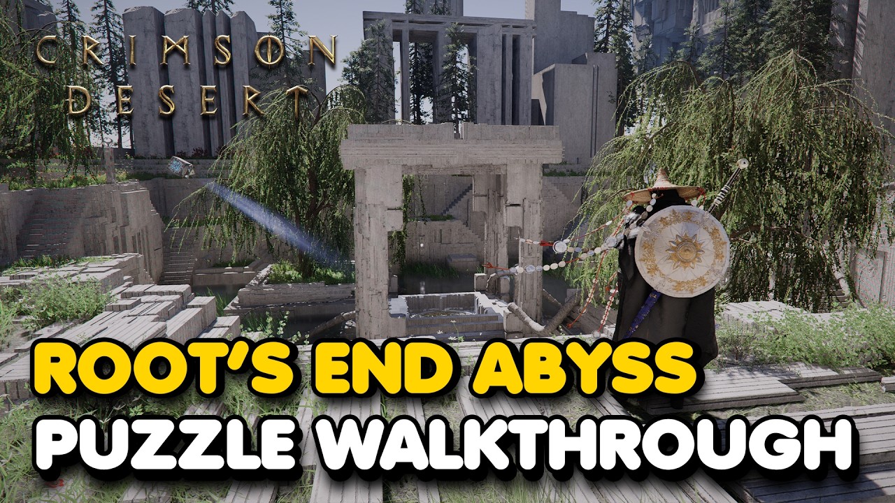 Crimson Desert - Root's End Abyss Puzzle Walkthrough