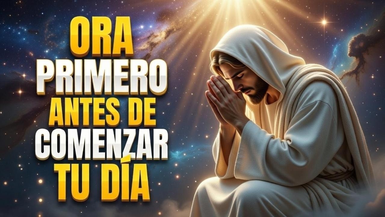 🙏 ORACIÓN PODEROSA para empeza tu dia  | Corazón de Gracia 💖 Paz, Protección y Fe en Dios