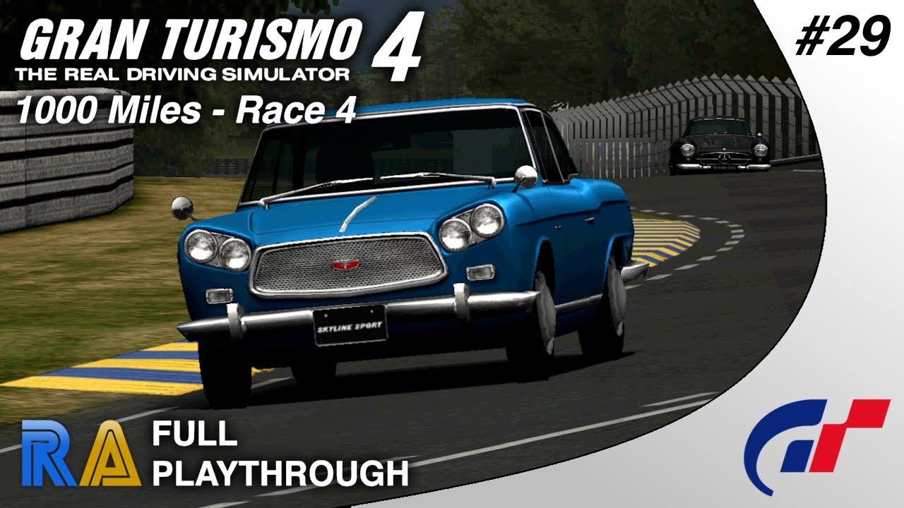 Gran Turismo 4 Retroachievements Playthrough Part 29 - 1000 Miles race 4