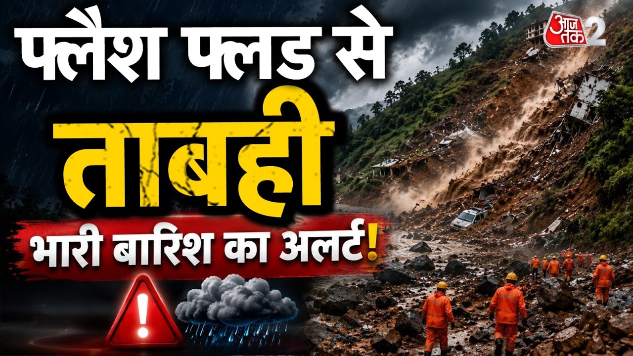 AAJTAK 2 LIVE | WEATHER UPDATE | IMD के आज के नए अलर्ट में क्या-क्या? | AT2 LIVE
