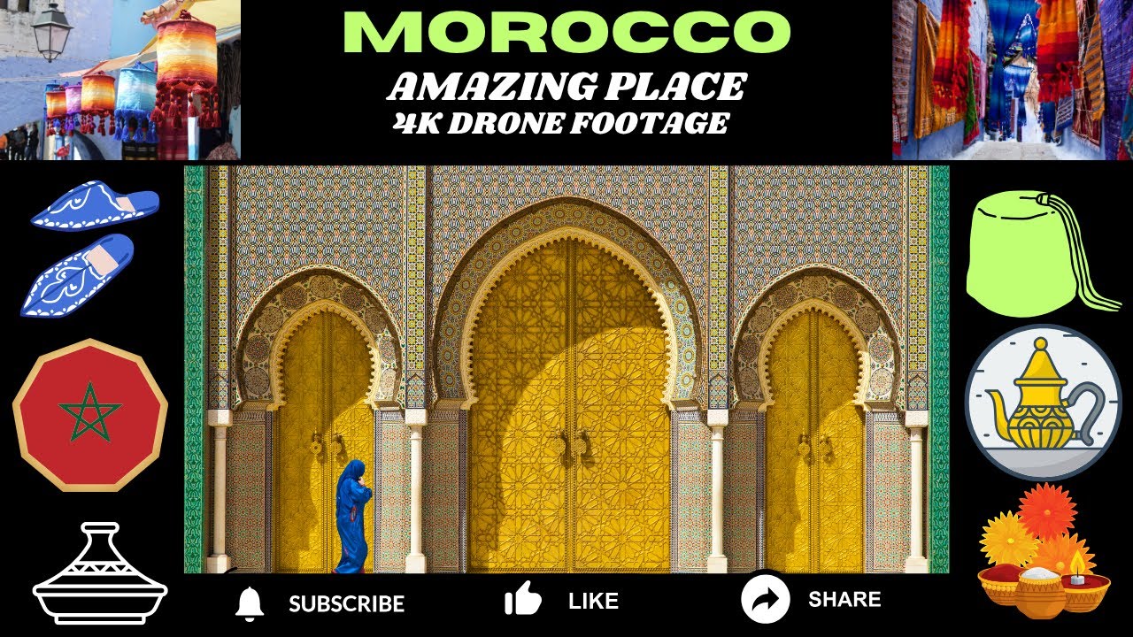 Morocco Amazing Place 4k Drone Footage