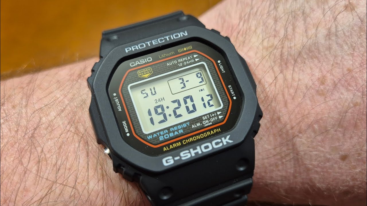 Casio G-Shock DW-5000R-1AER - unboxing, recenzja, por&oacute;wnanie i przymiarka [PL]
