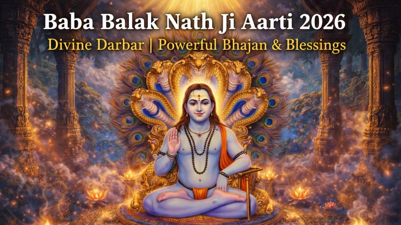 🙏 Baba Balak Nath Ji Aarti 2026 | Divine Darbar | Powerful Bhajan & Blessings 🙏