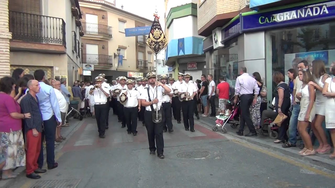 Banda CC y TT Tres Caídas -Granada- Inmaculada Alhendin 2014 -Marcha: Santa Cruz. Cambiar 1080p HD