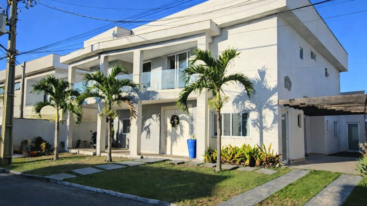 LUXO, ESPAÇO E LAZER COMPLETO! A CASA DOS SONHOS EM  SÃO PEDRO DA ALDEIA - RJ ✨️