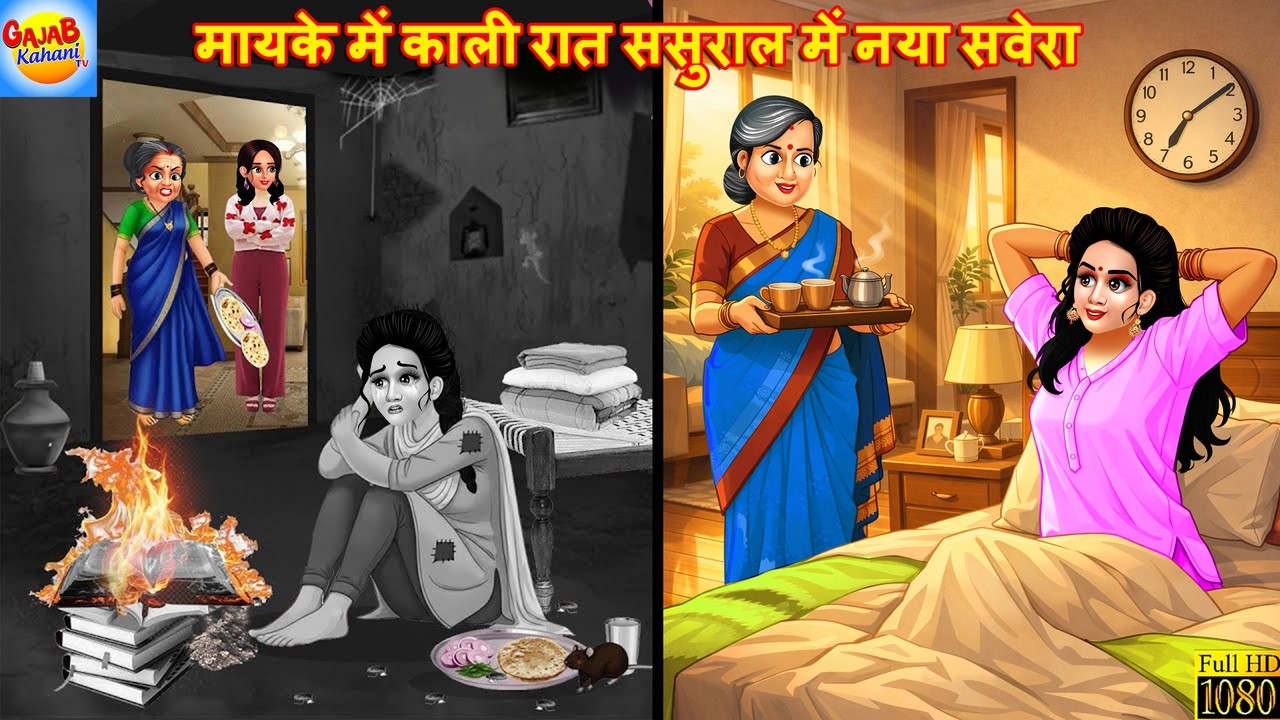 मायके में काली रात ससुराल में नया सवेरा | Mayke me kali raat Sasural me Naya Sevara | Hindi Kahani