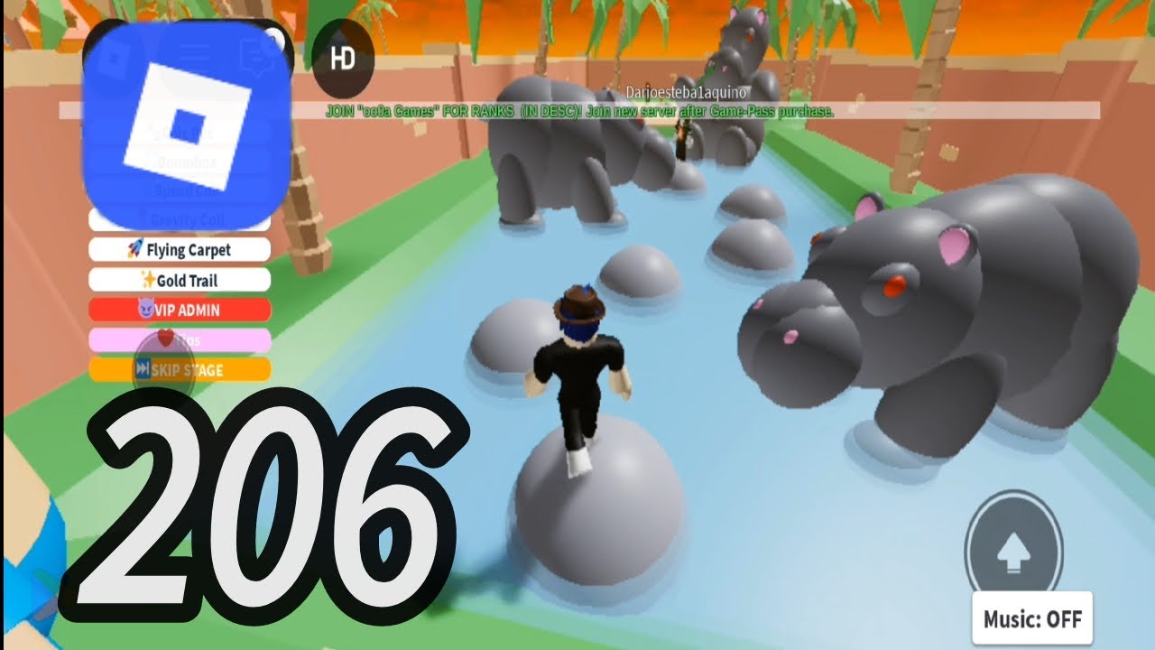 Escape the haunted zoo || gameplay walkthrough - roblox part 206 (android)